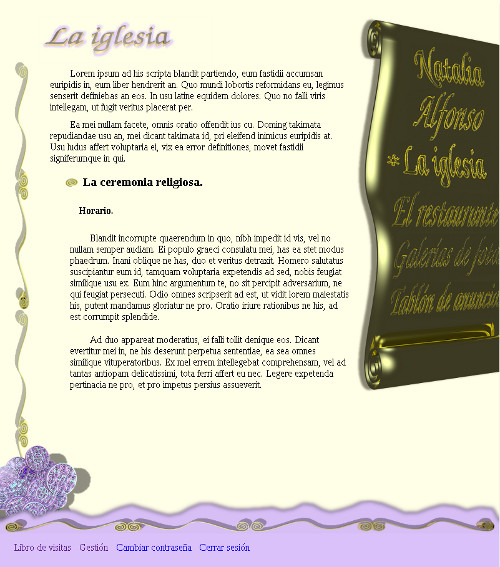 captura web boda