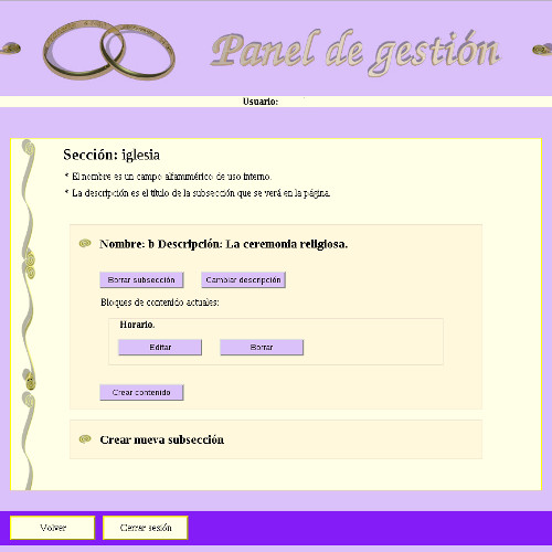 captura web boda