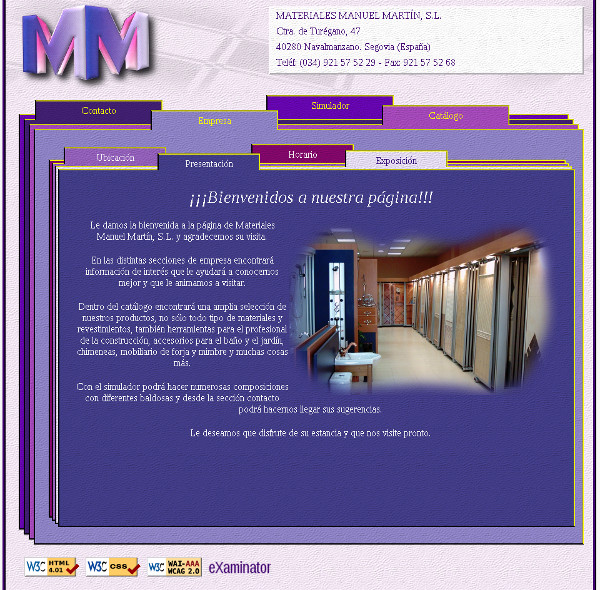 captura web materiales manuel martin