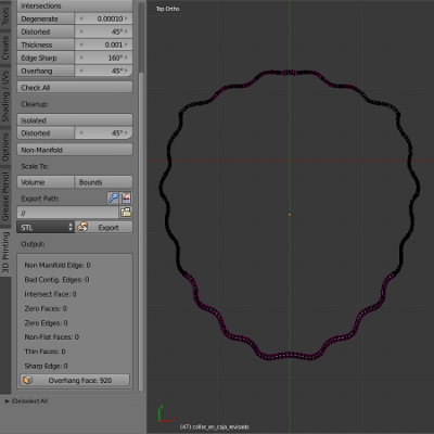 captura resultados test print toolbox collar