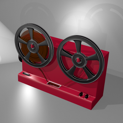 render lateral del proyector