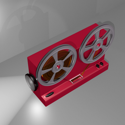 render elevado del proyector