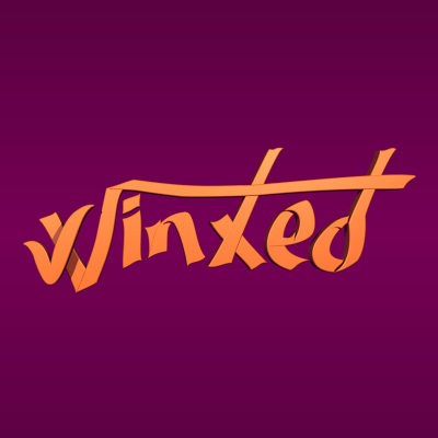 render frontal logo de winxed