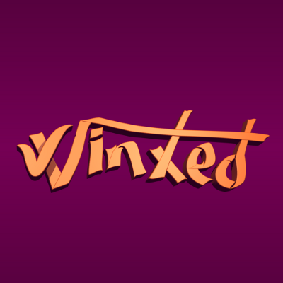 render del logo de winxed desde abajo